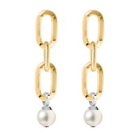Pendientes Rebecca Mujer Diva Pearls in Aluminio Perla BDAOOO05